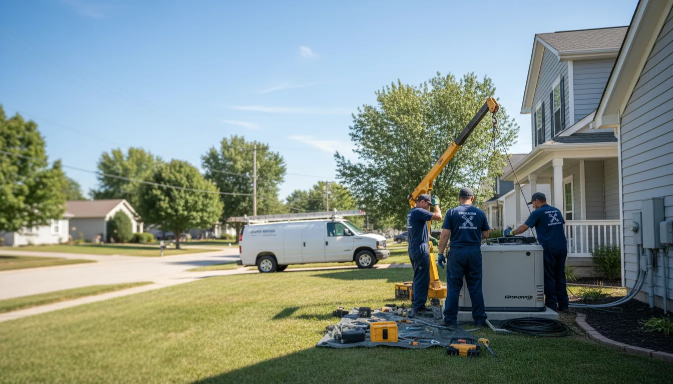 Generator Installation in Townville, SC near me